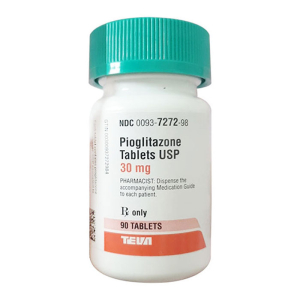 Pioglitazone 30mg Teva 90 viên