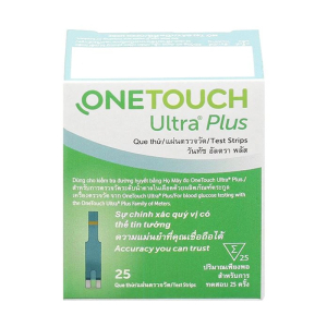 Que thử đường huyết Onetouch Ultra Plus 25 que