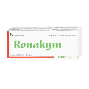 Ronakym 100mg DRP Inter điều trị đái tháo đường tuýp 2 30 viên
