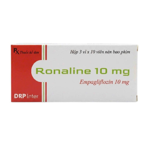 Ronaline 10mg DRP Inter điều trị đái tháo đường tuýp 2 (30 viên)