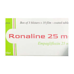 Ronaline 25mg DRP Inter điều trị đái tháo đường typ 2 (30 viên)