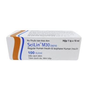 Scilin M30 100IU/ml Bioton điều trị bệnh đái tháo đường 10ml
