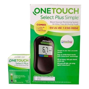 Select Plus Simple OneTouch 25 que – Máy đo que thử đường huyết