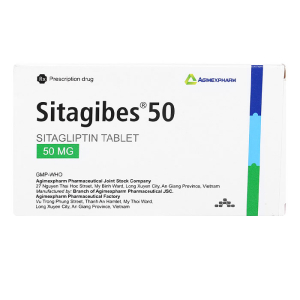 Sitagibes 50 Agimexpharm điều trị đái tháo đường 28 viên Sitagibes 50 Agimexpharm điều trị đái tháo đường 28 viên
