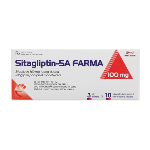 Sitagliptin - 5A Farma 100mg Eloge kiểm soát đường huyết 30 viên