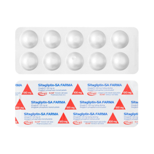 Sitagliptin - 5A Farma 100mg Eloge kiểm soát đường huyết 30 viên