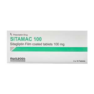 Sitamac 100 Macleods điều trị đái tháo đường tuýp 2 (30 viên)