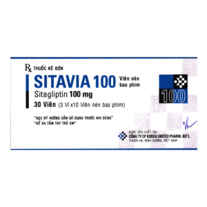 Sitavia 100 United điều trị đái tháo đường 30 viên Sitavia 100 United điều trị đái tháo đường 30 viên