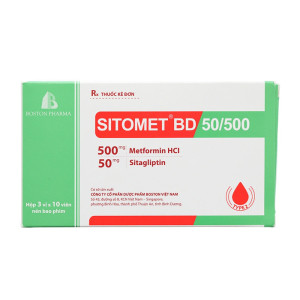 Sitomet BD 50/500 Boston điều trị đái tháo đường tuýp 2 (30 viên)