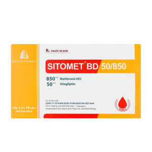 Sitomet BD 50/850 Boston điều trị đái tháo đường tuýp 2 (30 viên)