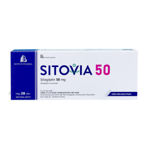 SitoVia 50mg Boston điều trị đái tháo đường 28 viên