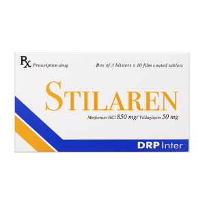 Stilaren DRP Inter trị đái tháo đường tuýp 2 (30 viên)