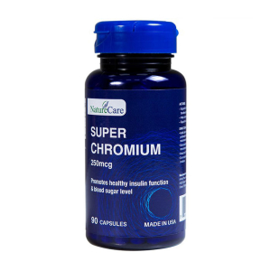 Super Chromium 250mcg NatureCare giúp cân bằng đường huyết 90 viên