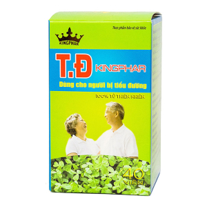 Viên uống T.Đ Kingphar dùng cho người bị tiểu đường 40 viên
