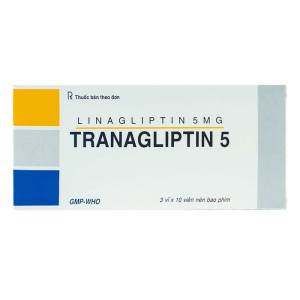 Tranagliptin 5 Tipharco điều trị đái tháo đường 30 viên