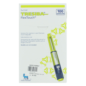 Tresiba FlexTouch 100ui/ml Novo Nordisk 5 cây