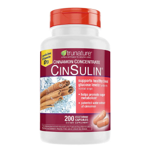 Trunature Advanced Strength Cinsulin giúp cân bằng đường huyết 200 viên