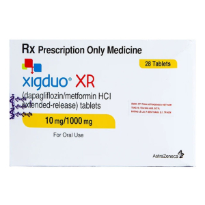 Xigduo XR 10mg/1000mg Astrazeneca cải thiện kiểm soát đường huyết 28 viên
