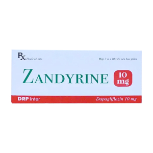 Zandyrine 10mg DRP Inter điều trị đái tháo đường typ 2 (30 viên)